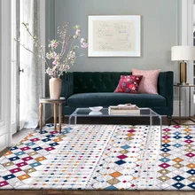 Moroccan Blythe Area Rug Nordic Geometric Turkish Ethnic Style Carpet Bedroom Living Room Kitchen Bathroom Bedside Carpet Mats Moroccan Blythe Area Rug Nordic Geometric Turkish Ethnic Style Carpet Bedroom Living Room Kitchen Bathroom Bedside Carpet Mats