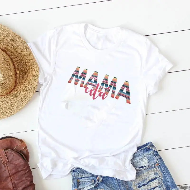 Рубашка женская летняя с леопардовым принтом и надписью мама | Женская одежда