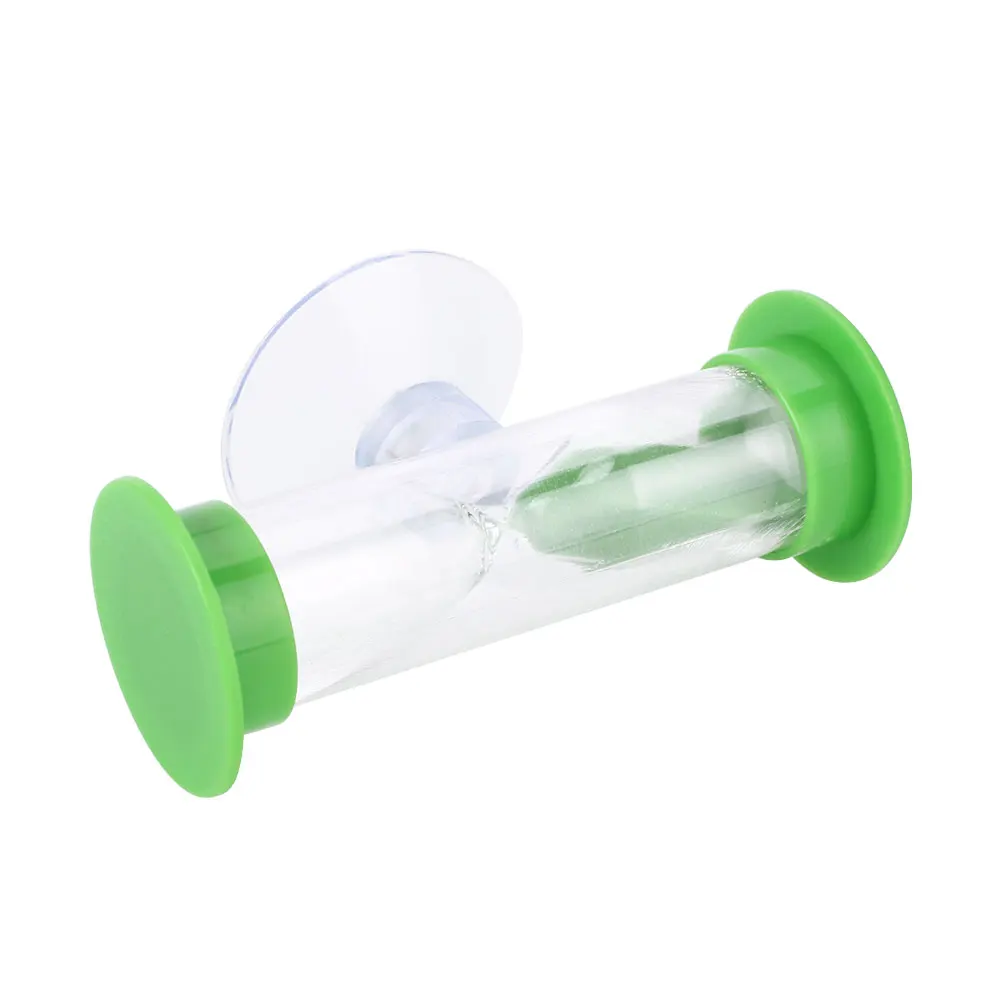 Песочные часы ABS гаджет игрушки аксессуары таймер для душа цветной с присоской