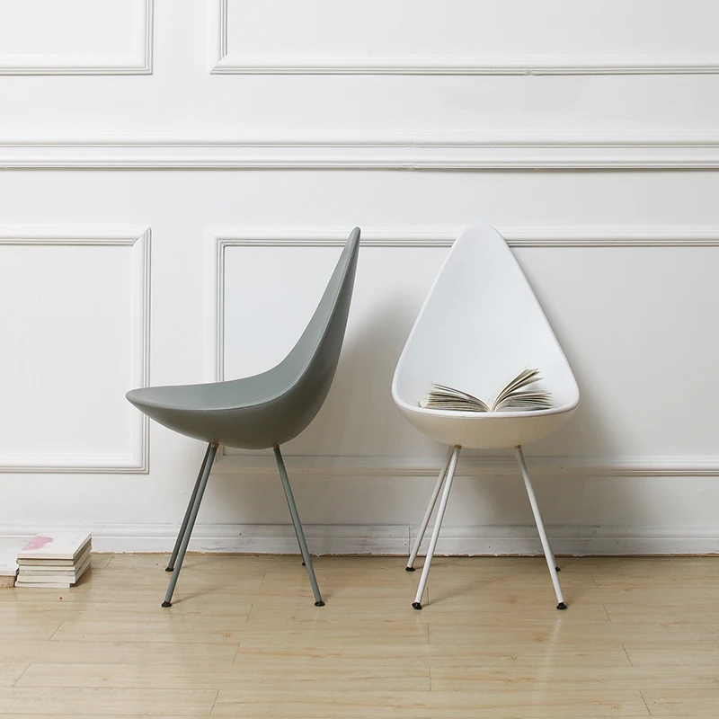 Скандинавский минимализм черный стул современный для одевания креативный