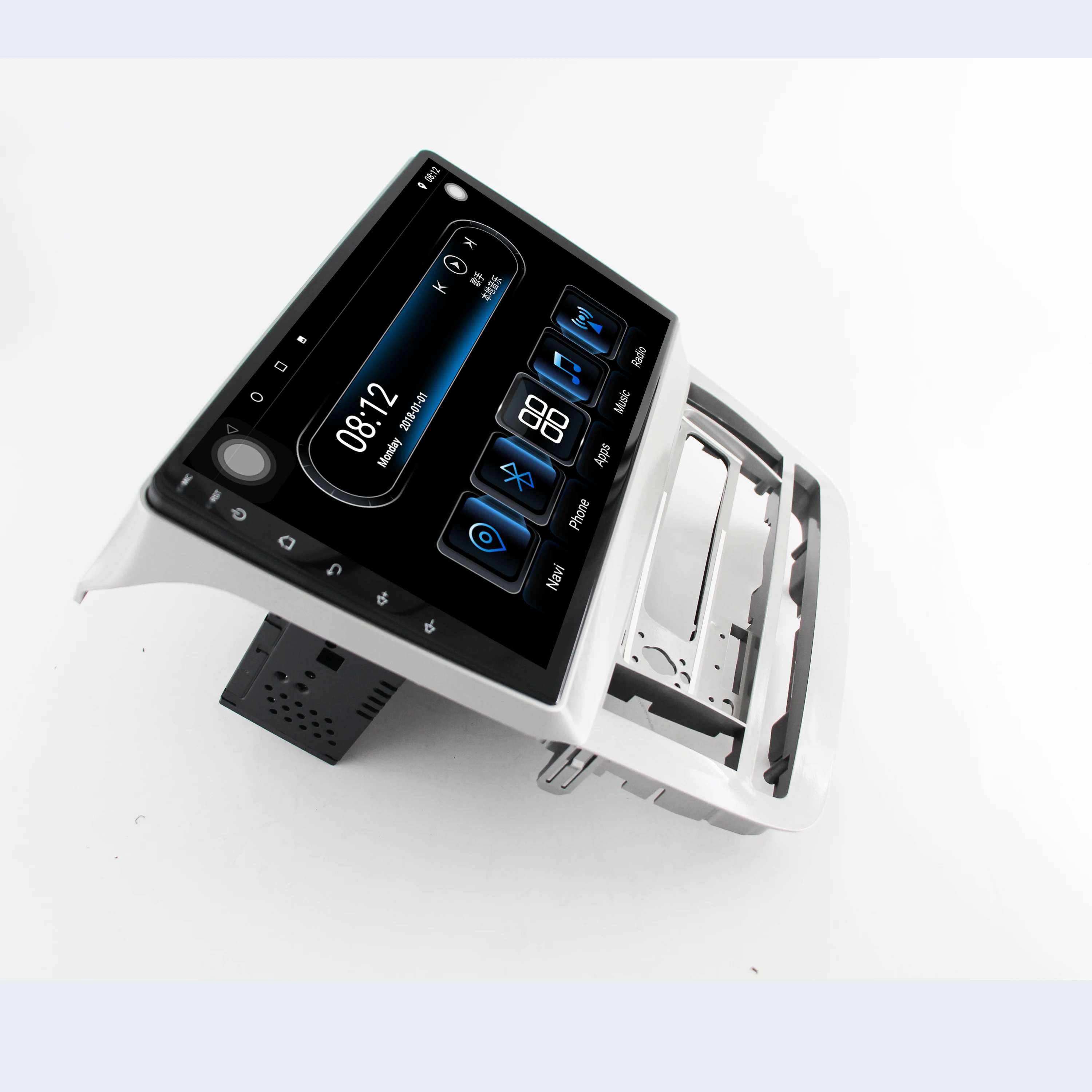 1din Android9.1 8 ядерный Ram4g Rom64 g автомобильный мультимедийный плеер для Toyota alphard с DSP