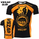 Рашгард VSZAP для смешанных единоборств, для фитнеса, джиу-джитсу, футболка для занятий боксом г.