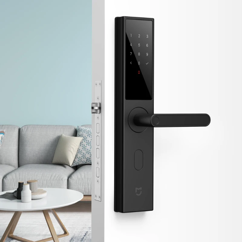 Xiaomi Mijia Smart Door Lock Youth Edition Smart lock Fingerprint Password Bluetooth Unlock Detect Alarm Work with Mi Home App