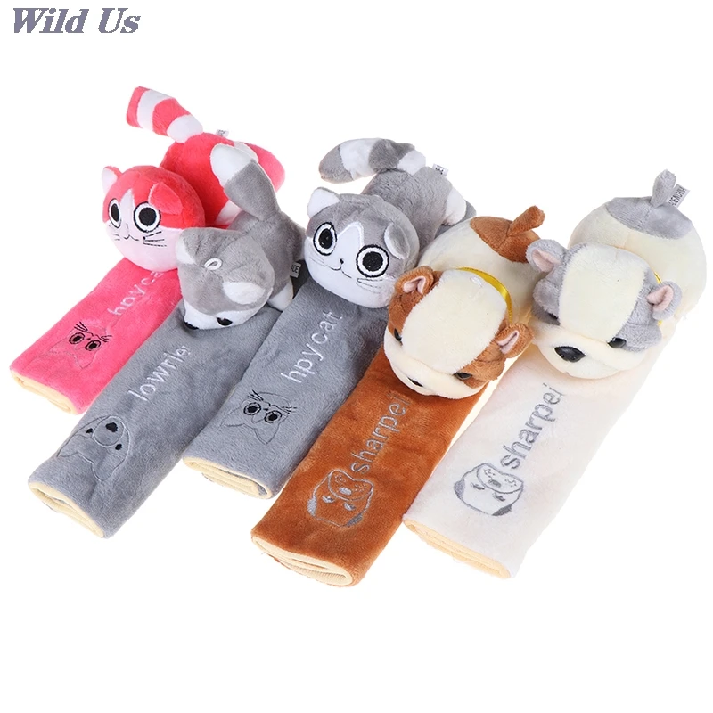 

Cute Cartoon Car Sefety Seat Belt cover Child Seat belt Shoulder Pads Protection Plush Padding Auto Accessories