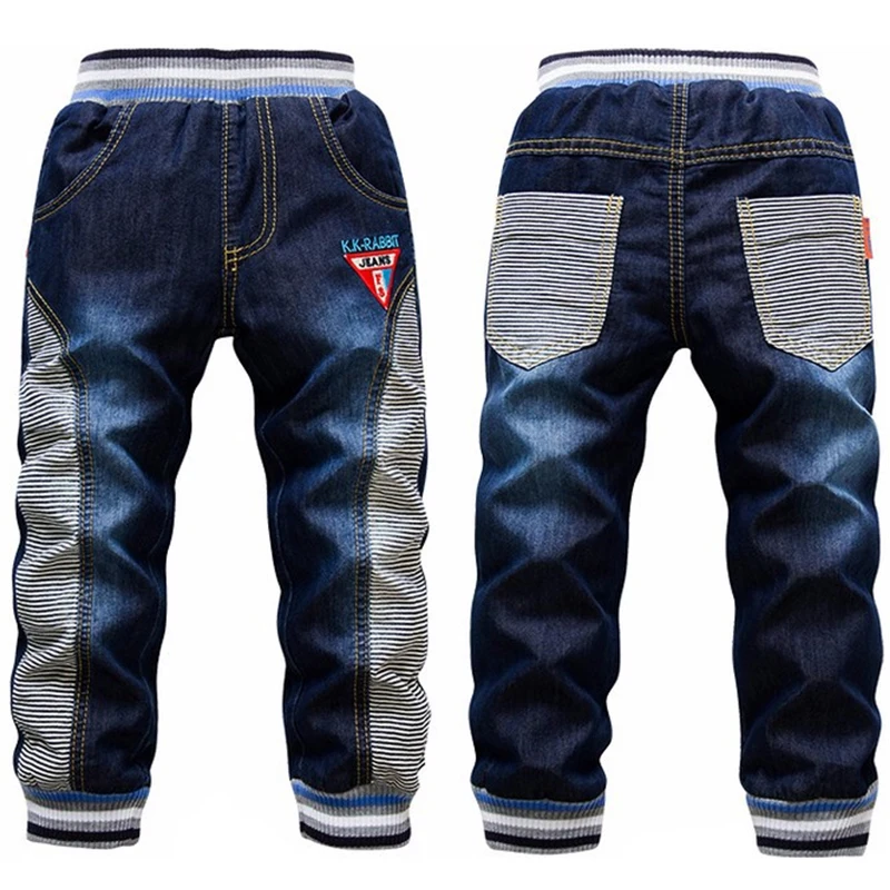 Детские теплые хлопковые джинсы однотонные штаны из натурального вельвета 2020 |