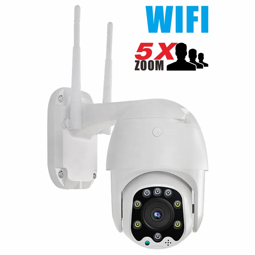 PTZ WIFI IP Camera 1080p or 5MP CAM High pixel Field Outdoor Wireless Security CCTV Remote Optical ZOOM 360 SD 2.4G CAMERA NET