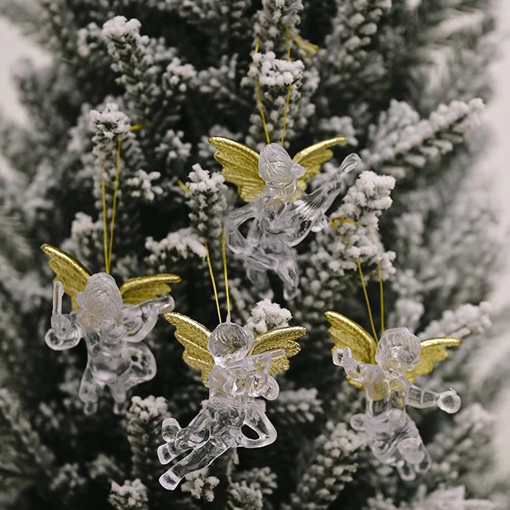 4 шт. декоративные подвески в виде ангелов|Кулоны и подвески| |