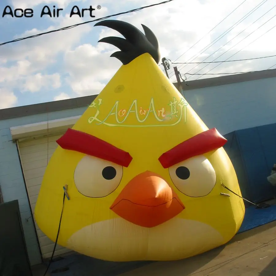Горячая Распродажа Красный воздушный шар angry bird 3M H милый надувной птицы для