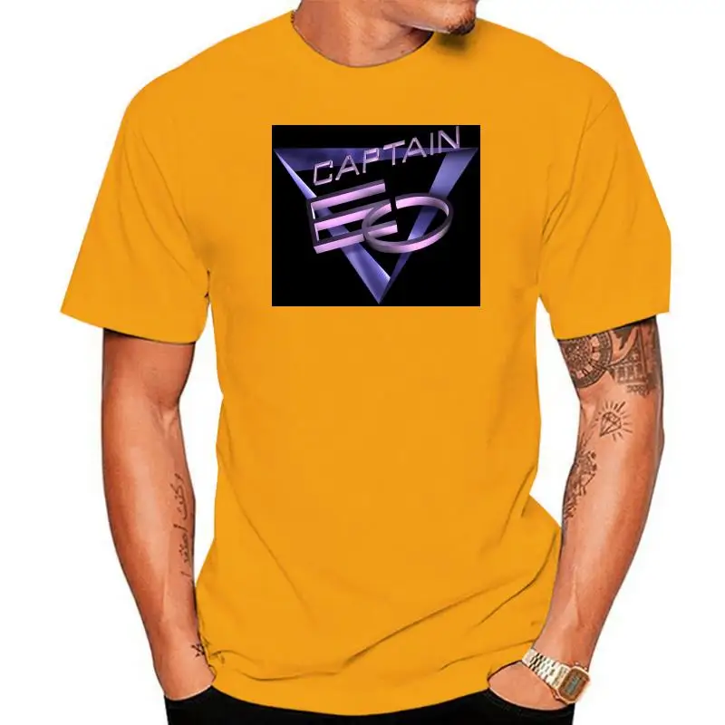 

Новая популярная мужская Черная футболка Captain EO