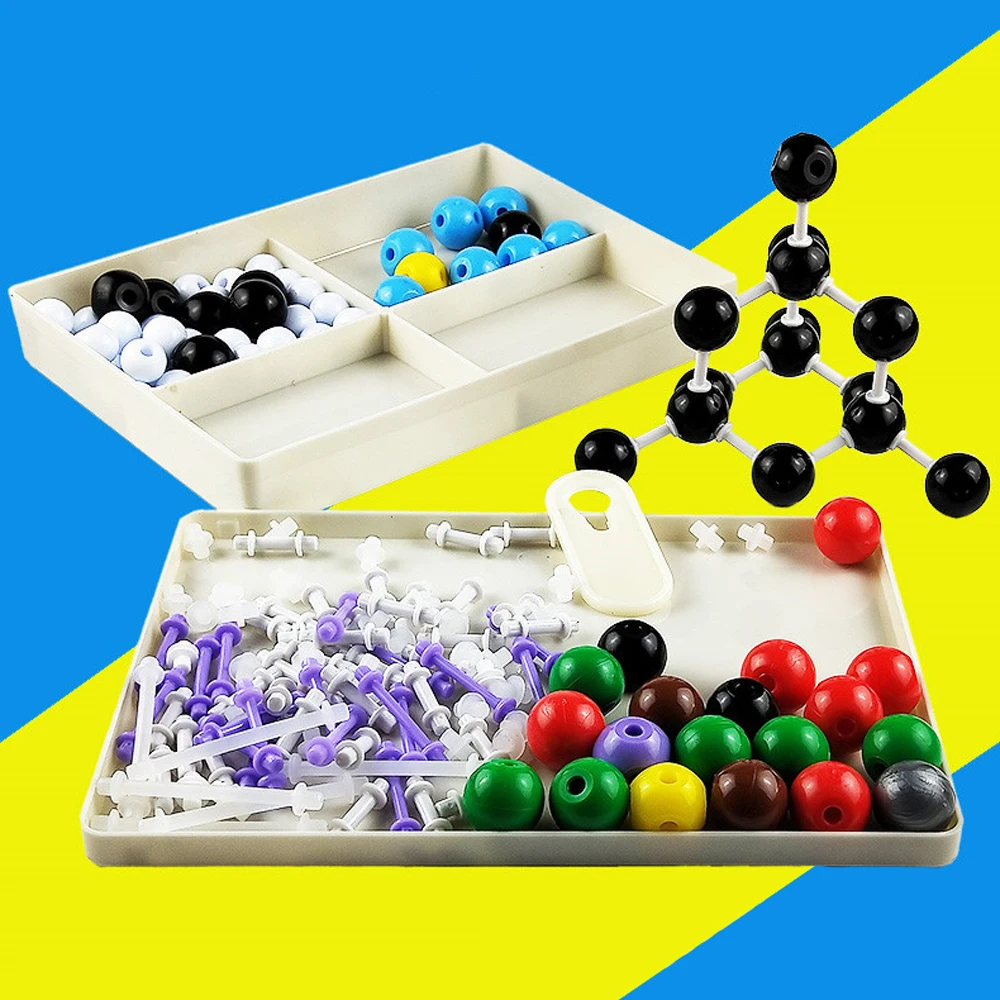 PP Chemistry Molecular Model Kit Organic and Inorganic Modeling Set Science Teaching Learning Aids for Teacher Students | Дом и сад