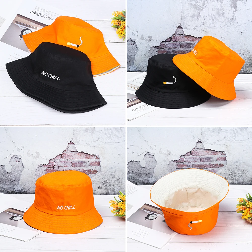 Панама с вышивкой для мужчин и женщин шапка в стиле хип-хоп рыбалки складная