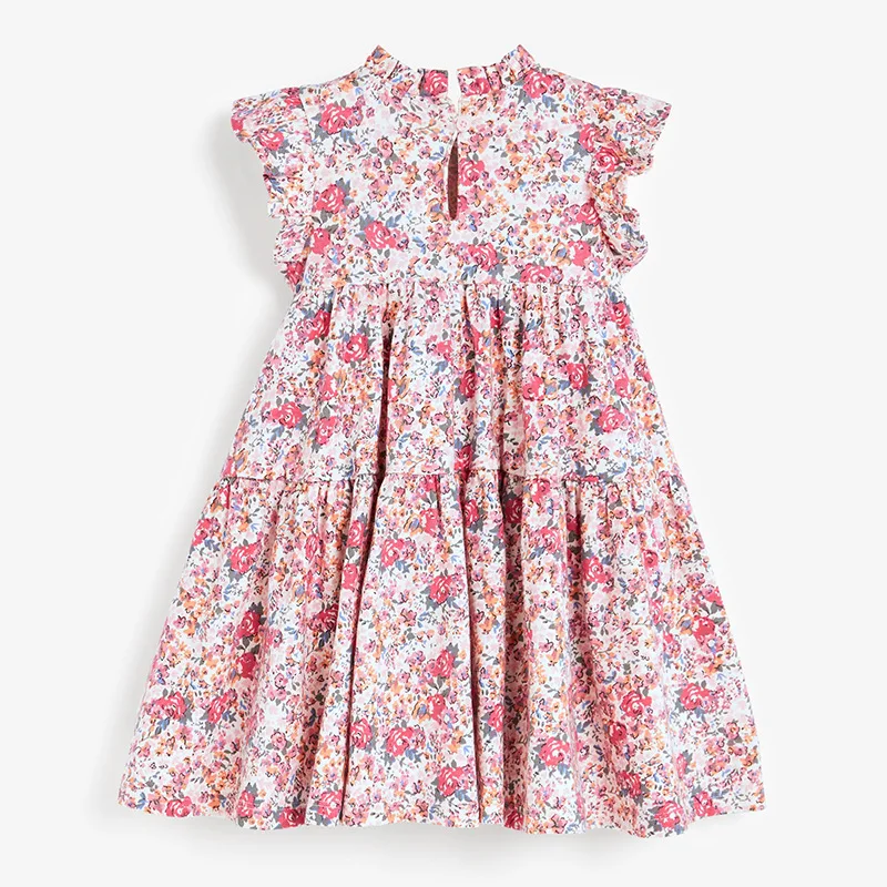 Bear Leader Girls Summer Sleeveless Dress New Fashion Casual Princess Costumes Kids Baby Flowers Ruffles Vestidos For 2-7 Years | Детская