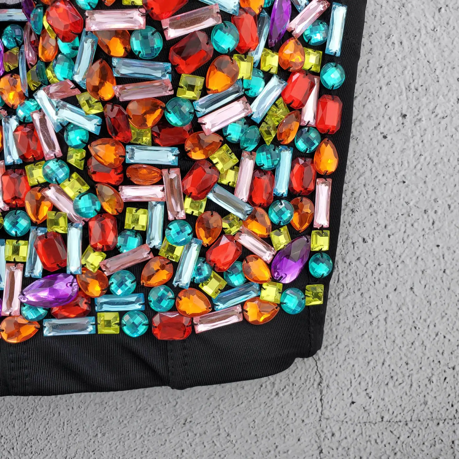 

Candy Color Fashion Trend Versatile Sling Dance Performance Bustier Crop Top Bra Vest Wrap Top Women's Wear