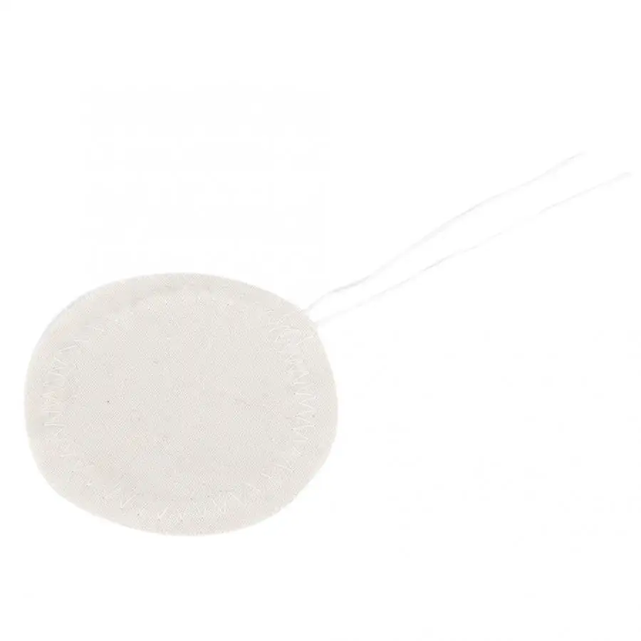 10 шт. бытовой многоразовый хлопковый фильтр для кофе сменная ткань сифона