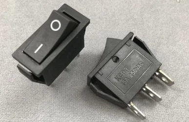 KCD3 3 фута Черная плита Второй скорости кулисный переключатель питания Кулисный