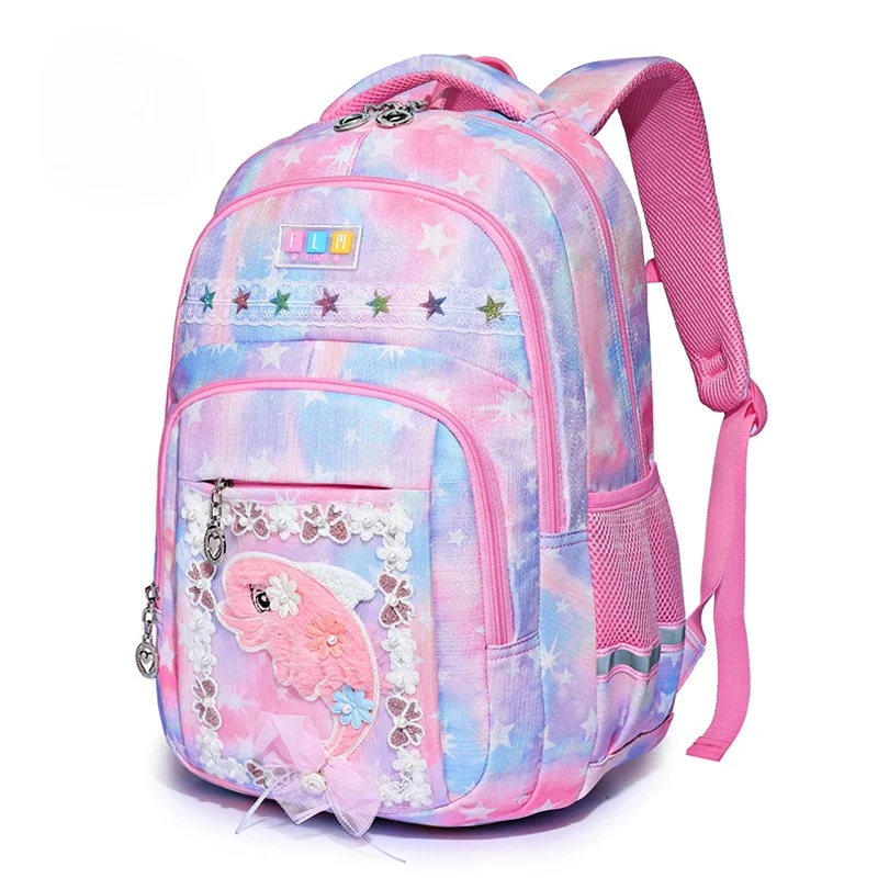 Водонепроницаемые школьные рюкзаки для девочек, детские сумки для принцесс, Детские портфели для книг, 2021