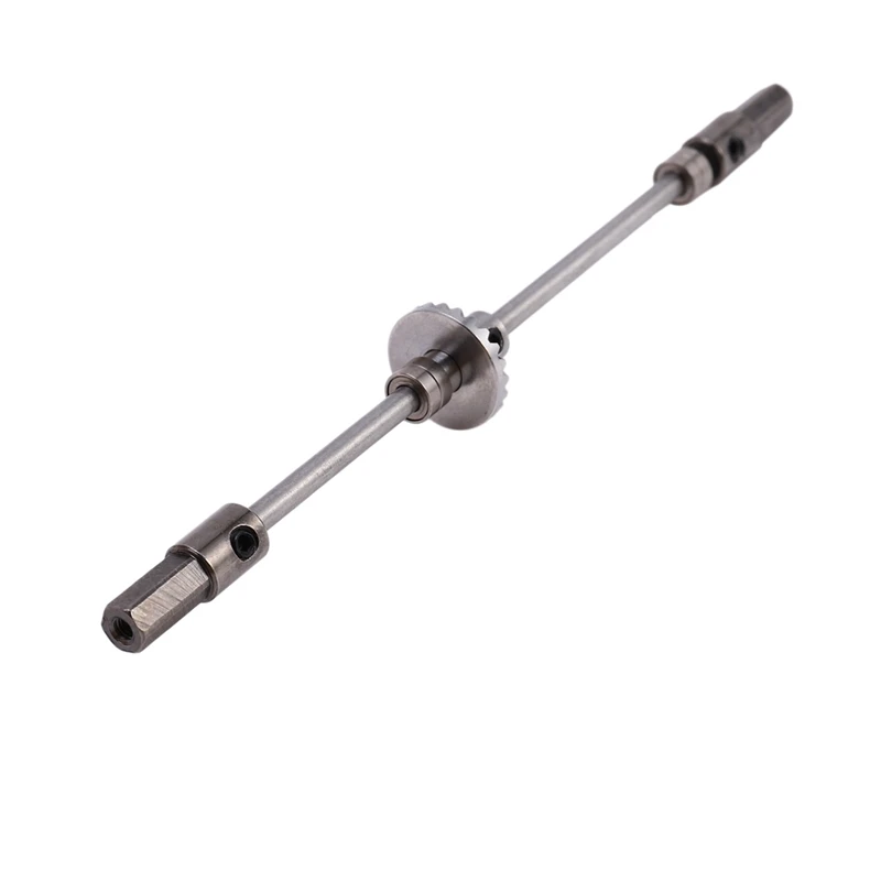 

Metal Rear Axle with Metal Front Rear Axle Gear Steering Pull Rod, for Wpl B14 B24 B16 C14 C24 B36/1:12 Mn D90 Rc Car
