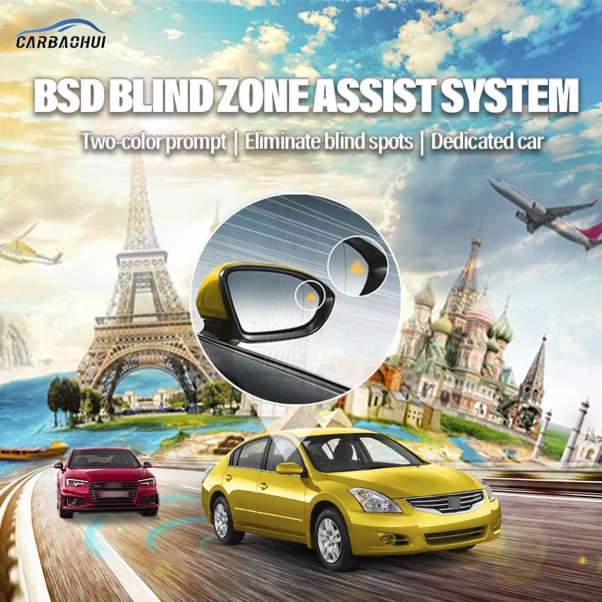 

Автомобильный привод BSD BSM BSA для слепых зон, предупреждающее зеркало, задний радар, микроволновая система обнаружения для Nissan Teana Cedric 2008-2012