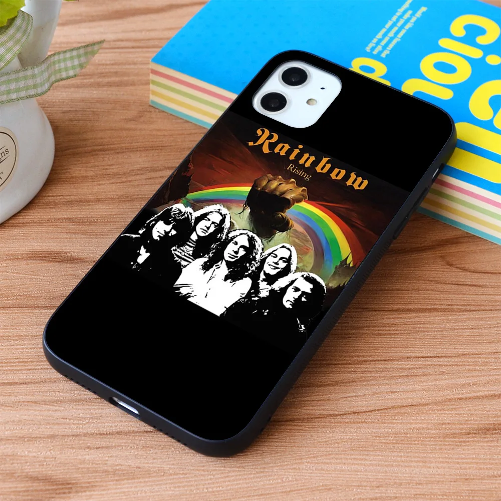 

For iPhone Rainbow Blackmore Soft TPU border Apple iPhone Case