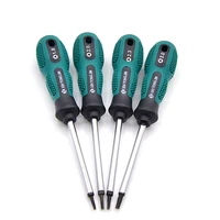 4pcs special shaped screwdrivers set portable insulated non slip rubber handle triangular screw driver household hand tools