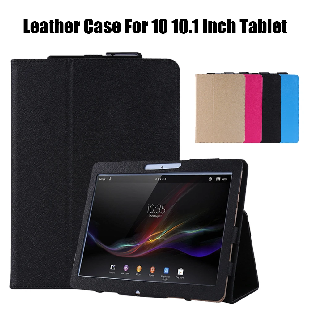 

Universal Tablet Case Compatible 10 10.1 Inch Tablet Protective Case Synthetic Leather Kickstand Flip Covers Coque Fundas Shell