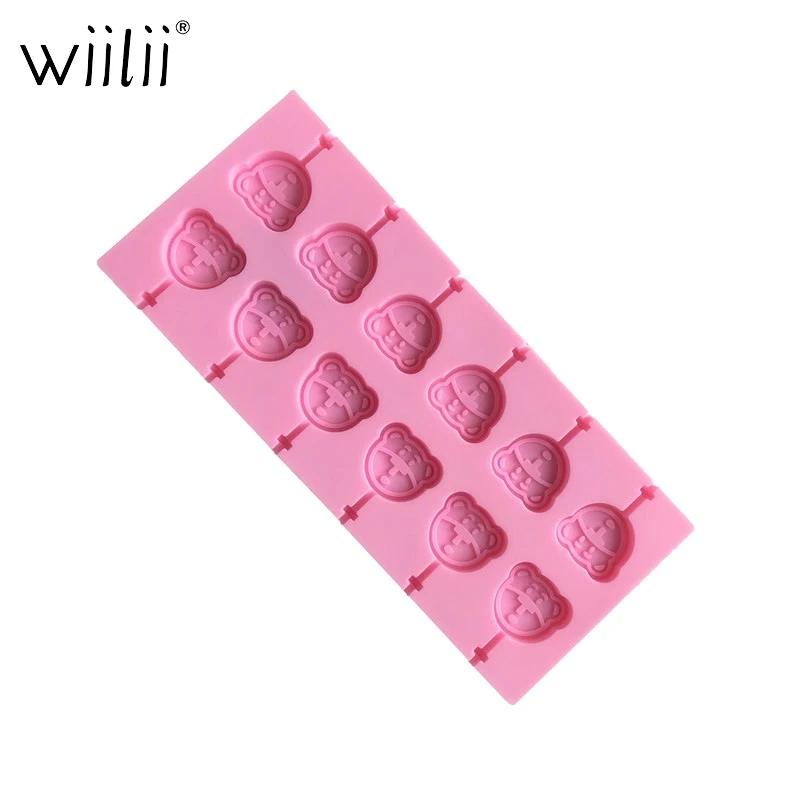 12 полостей силиконовые формы для леденцов конфеты леденца Шоколад Твердые