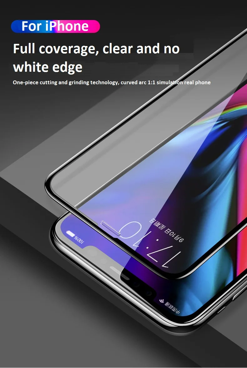 Полноэкранная невидимая пленка для телефона защитная iPhone 6 6s 6P 6sP 7 7P 8P X XS XR XSMAX