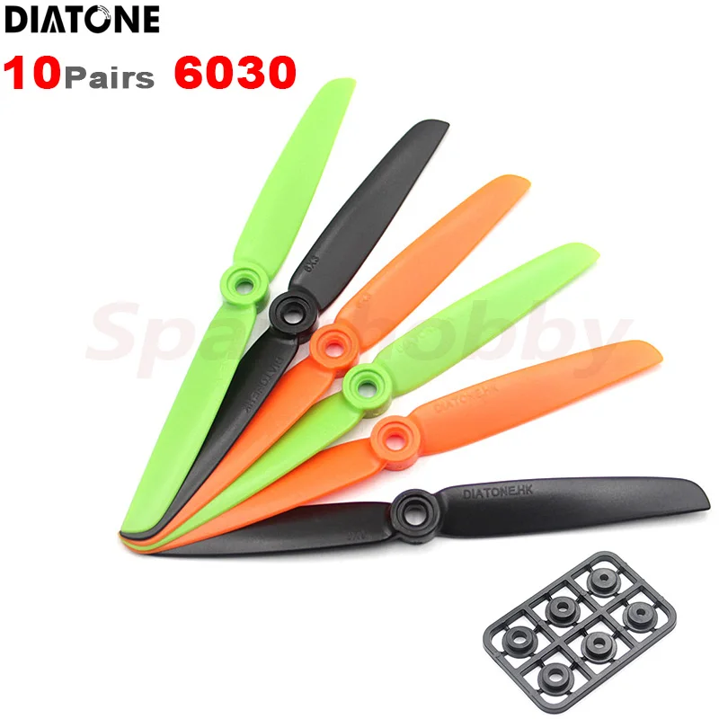 10 пар diatone 6030 6x3 6 дюймов cw ccw pc пропеллер с
