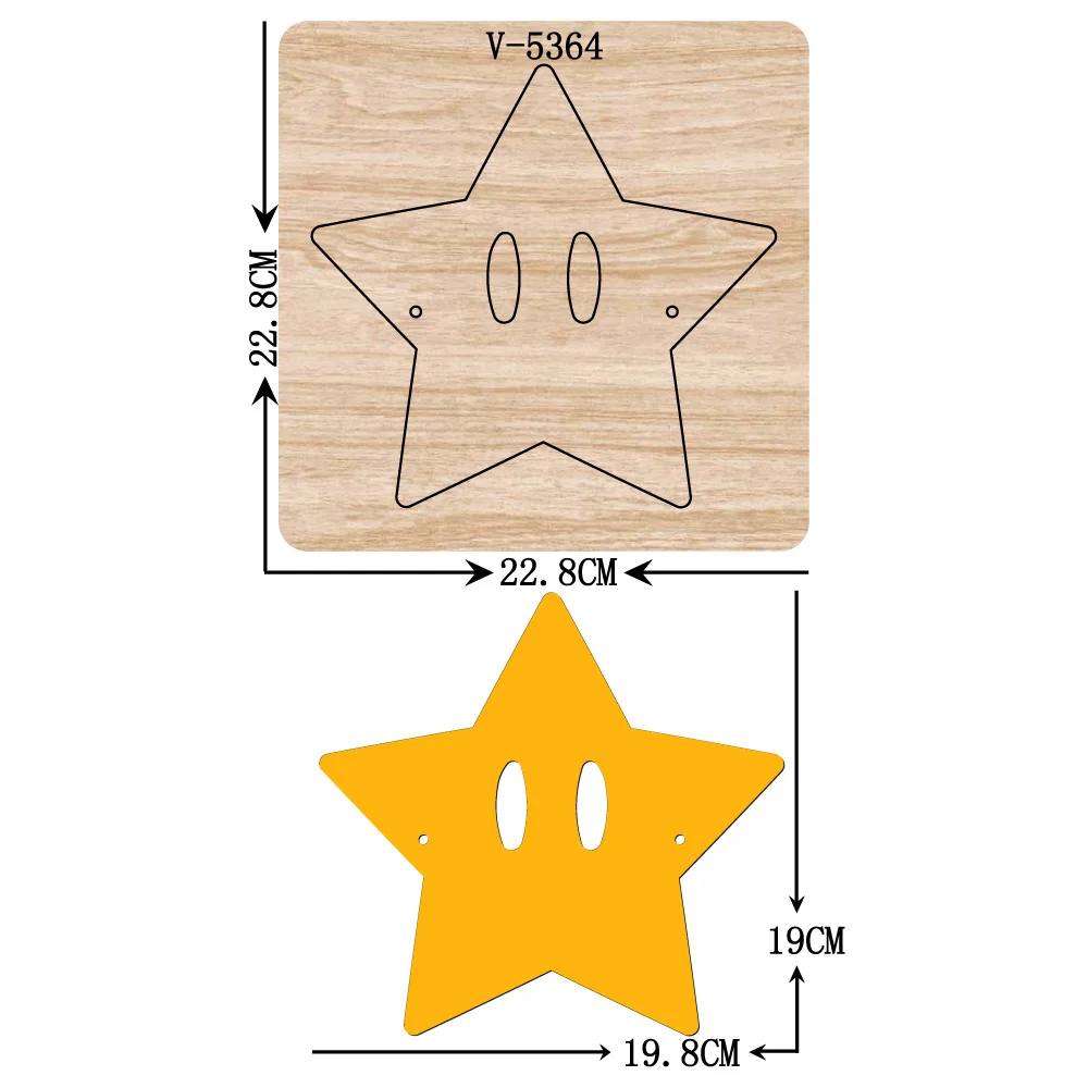 

New wooden dies cutting dies for scrapbooking Multiple sizes V-5364