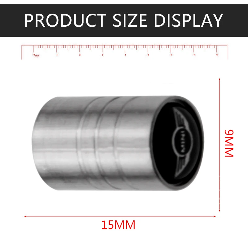 

4 pieces of Car Wheel Tire Valves Tire Air Plugs for BMWs Mini Coopers 2011 2012 2013 car accessories Motorcycle Automobiles