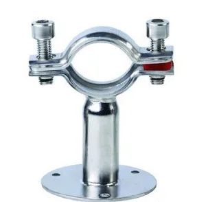 51 мм 2 дюйма зажим для трубы из нержавеющей стали кронштейн с базовой пластиной