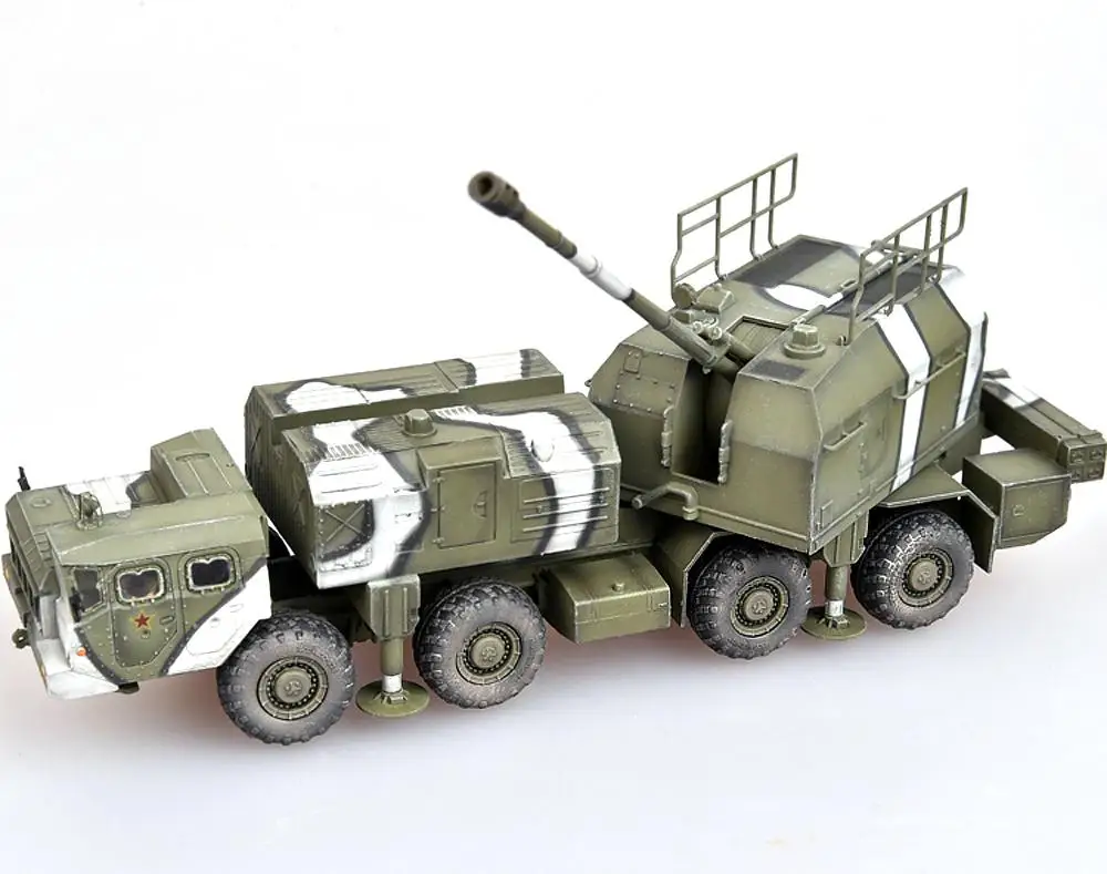 Русский A 222 130 мм 1/72 модель бака готовая нелитая Модель сбора| |