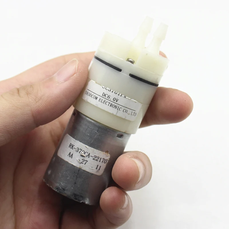 DC 5 в 6 микро мини RK-370CA электродвигатель воздушный насос вакуумный отрицательное