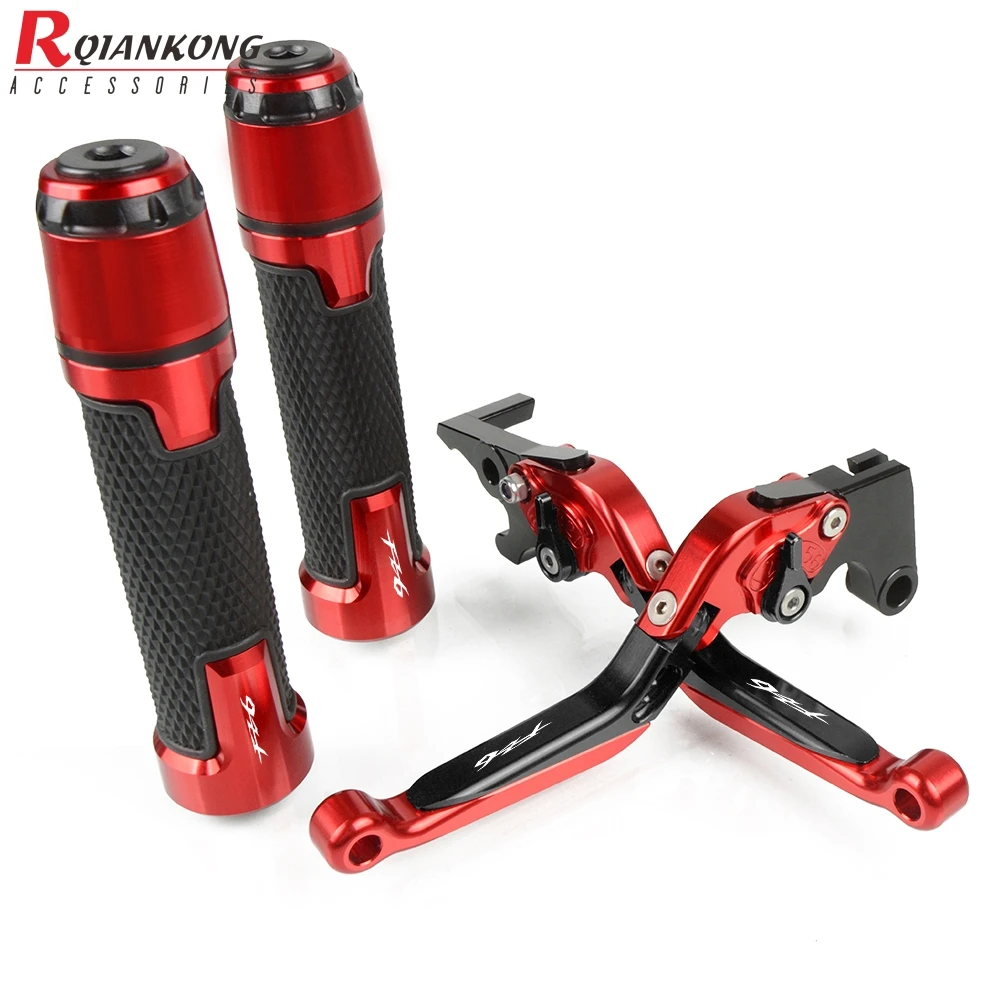 

Алюминиевые аксессуары для мотоциклов YAMAHA FZ6 FAZER 2004-2010 CNC, регулируемые складные рычаги тормоза и руля сцепления