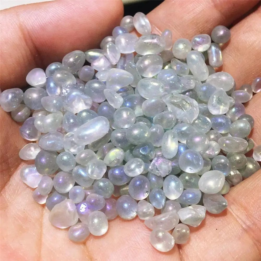 Натуральный лунный камень с покрытием 100 г | Дом и сад