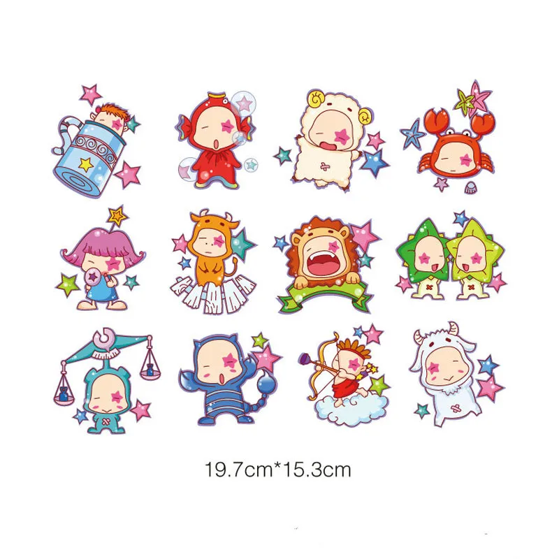 ZOTOONE милый созвездий в мультипликационном стиле (Железный На Патчи для одежды