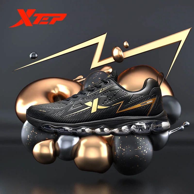

Xtep AIR MEGA Men Air Running Shoes Lightweight Sneakers Mesh Shock Absorption Sports Men's Casual Leisure Shoes 881419119659