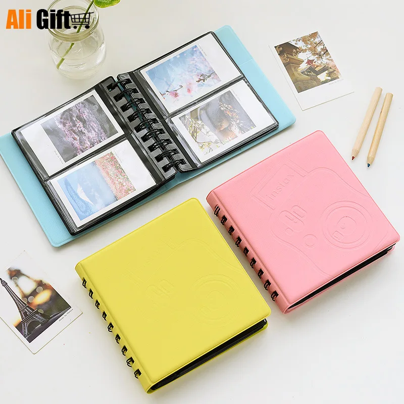 68 карманных мгновенных макарон в виде катушки для хранения Fujifilm Instax Мини альбом