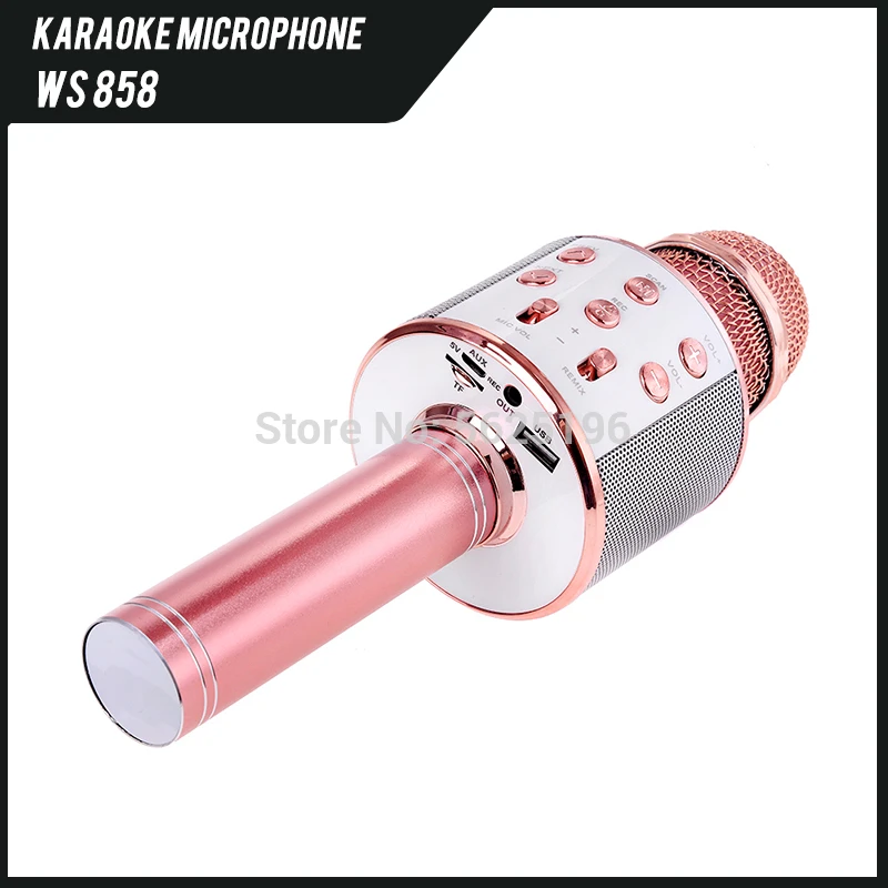 Engot Bluetooth Karaoke Microphone Wirless Mic USB With Speaker Music Player Sound Recorder For Home KTV | Электроника