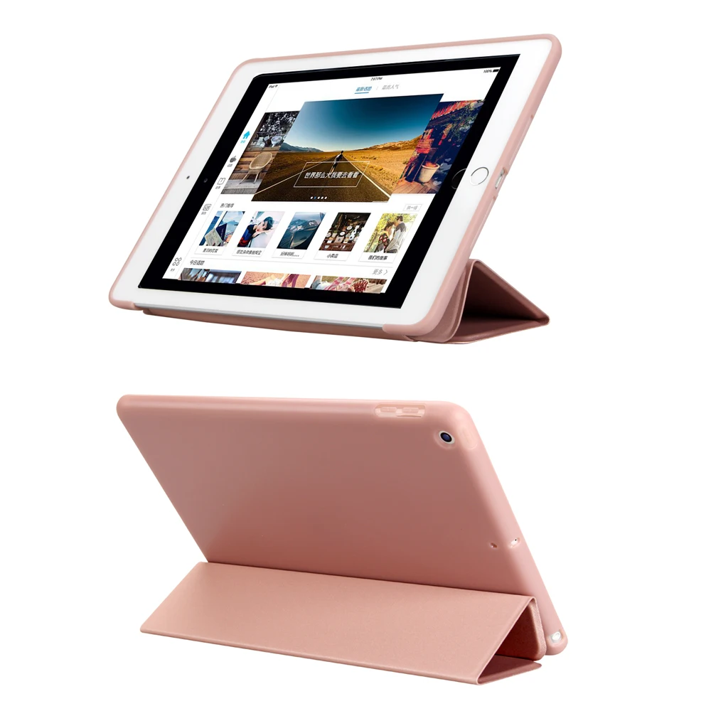 Чехол для iPad Mini 5 7 9 дюймов чехол из искусственной кожи силиконовая Мягкая задняя