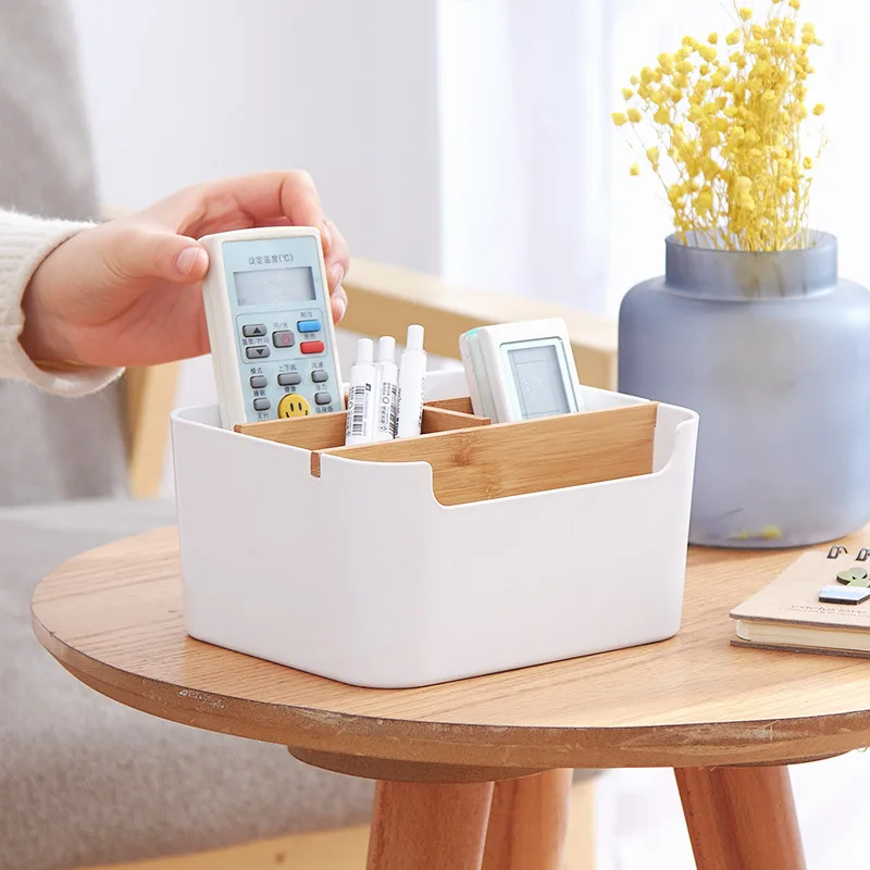 

Desk Organizer Organizer for Small Things Home Supplies Remote Control Holder Free Shipping Items Storage Boxes Bins Stationery