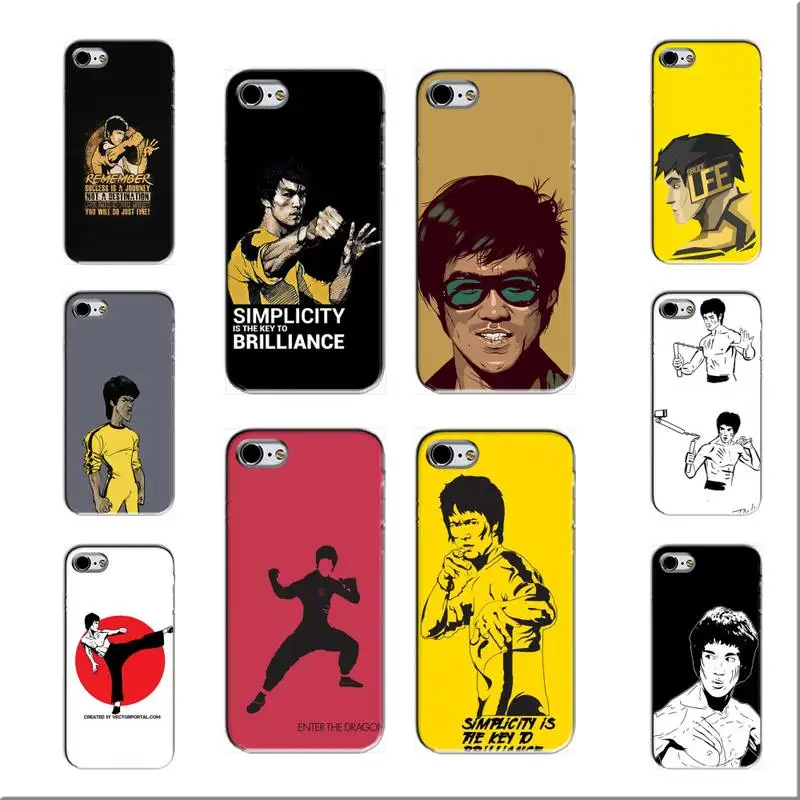 Брюс Ли китайский кунг фу роскошный брендовый чехол чехлы carcasa аксессуары etui capas