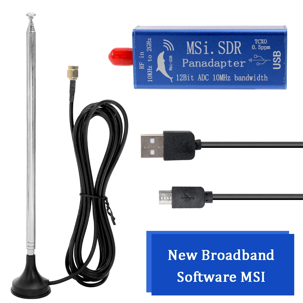 Приемник Новый широкополосное программное обеспечение MSI.SDR 10 кГц до 2 ГГц Panadapter SDR
