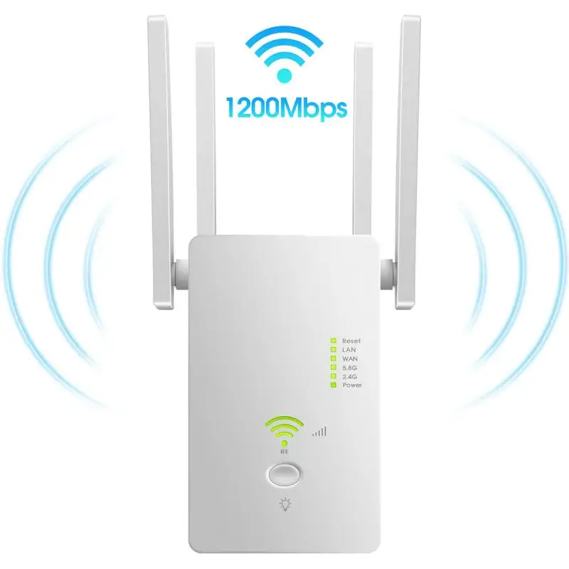 Мини-маршрутизатор Wi-Fi 1200 Мбит/с 2 4/5 ГГц | Мобильные телефоны и аксессуары