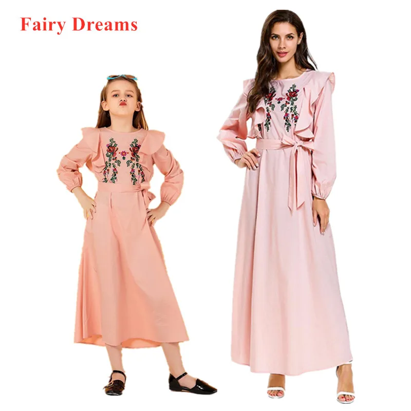 Женские мусульманские платья Желтый abaya Дубай Турецкая индейка Бангладеш кафтан