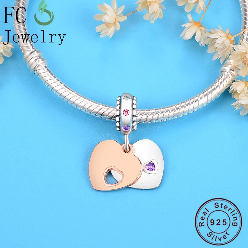 FC Jewelry подходит к оригинальному бренду очаровательный браслет серебро 925 пробы
