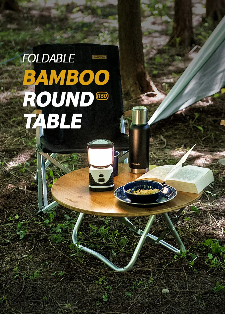 Складной стол Naturehike Бамбуковая доска складной для барбекю кемпинга|Кемпинг