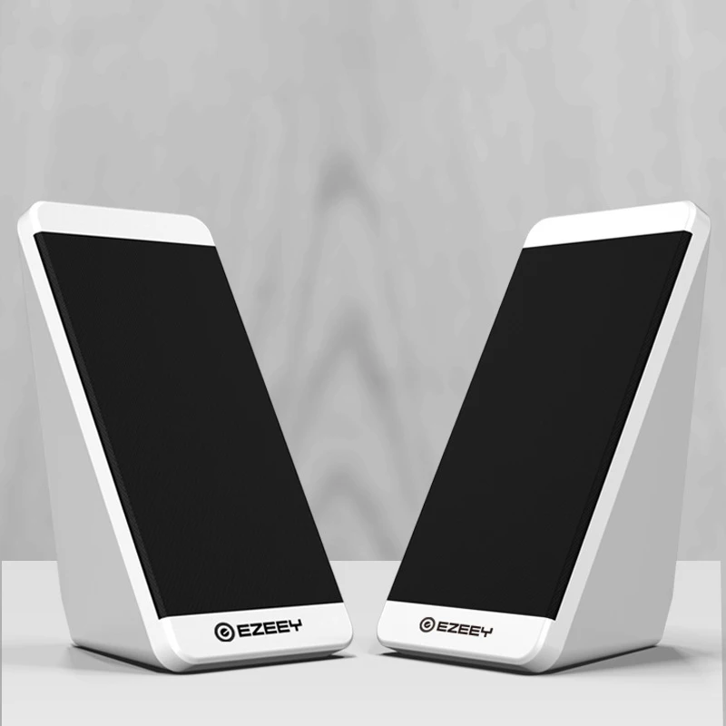 

USB Wired Computer Speaker 2 Pieces Bass Sound Box For PC Laptop Subwoofer Multimedia Loudspeaker Elevation Angle Horns