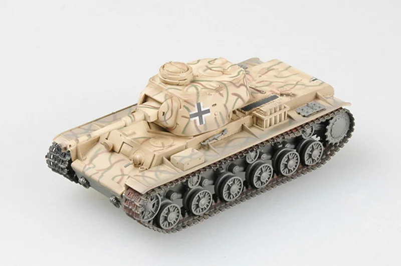Легкая модель 1/72 немецкая армия KV-1 Pz.Kpfw.756(r) 22nd бронированная Div.#36285 | Игрушки и