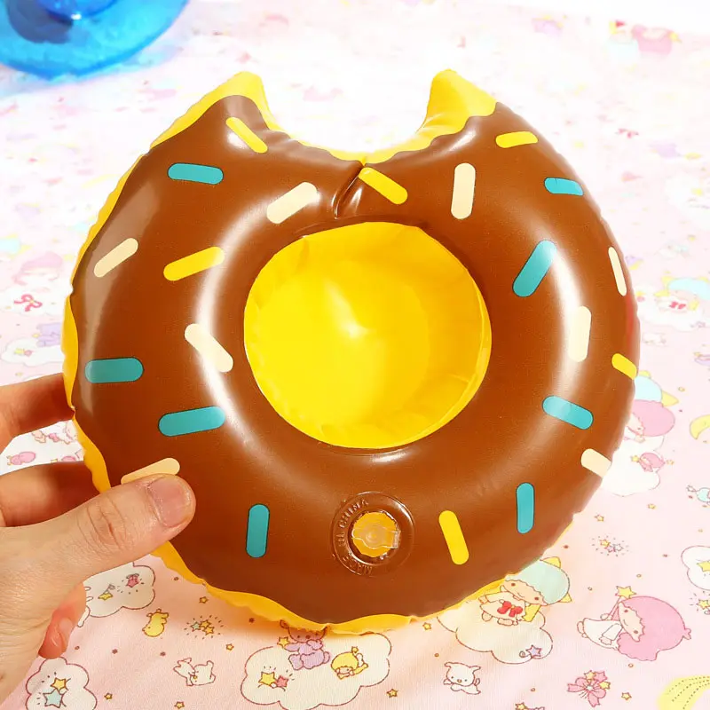 1 шт. держатель пончиков для воды забавная игрушка бассейна плоты надувные